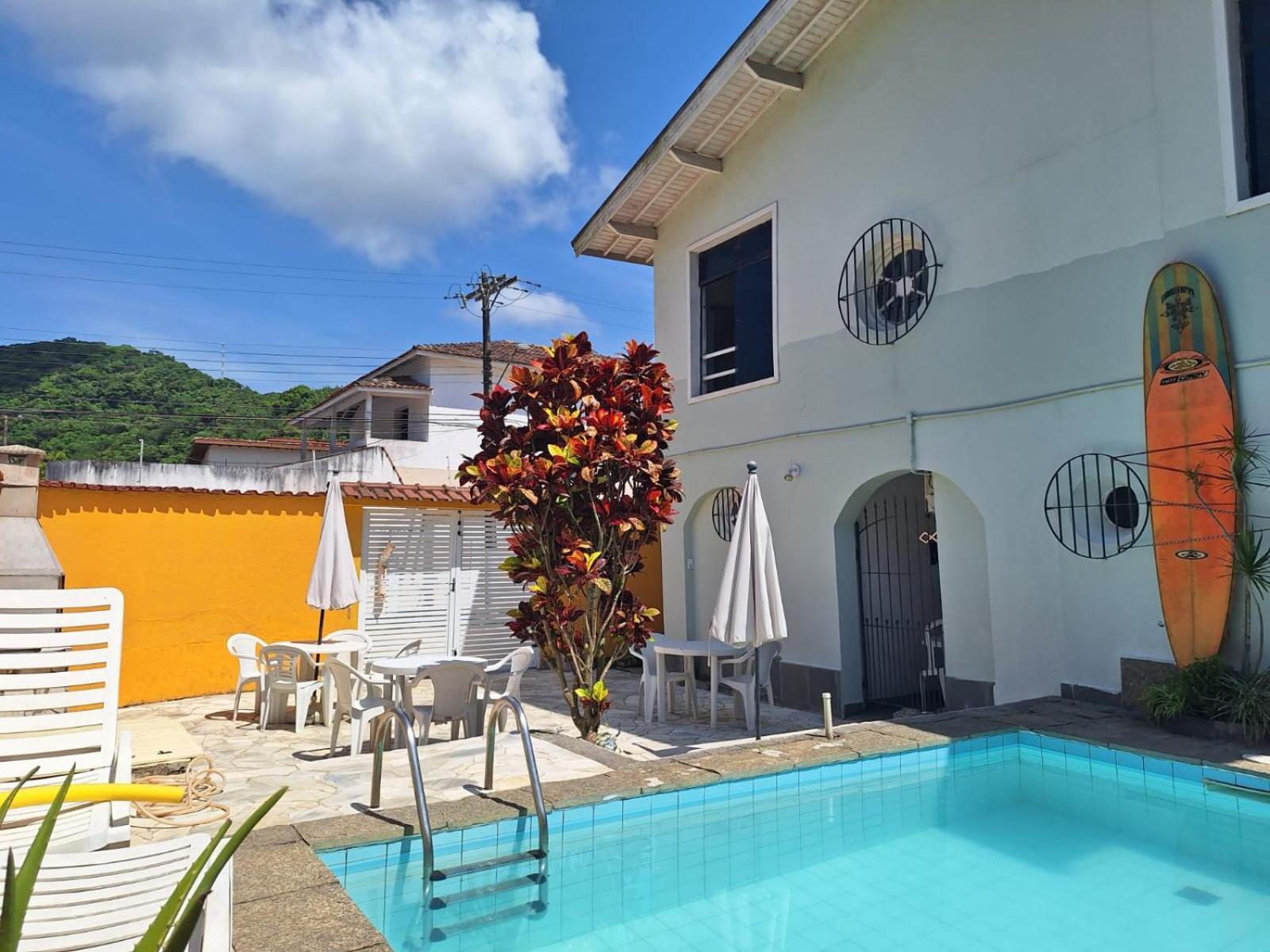 Pousada Casa Da Praia Guarujá Exterior foto